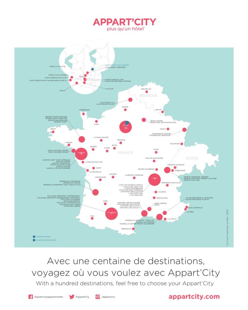Accord Appart'city & CRHO localisation
